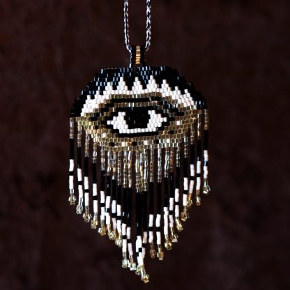 Bead Eye Necklace Pendant