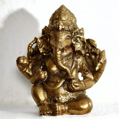 Bronce fundido de Ganesha