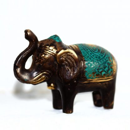 Cast Bronze de un elefante