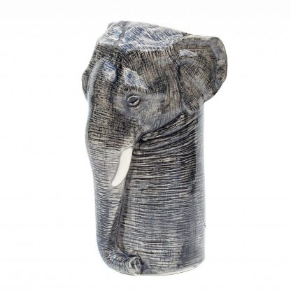Jaw-dropping Ceramic Elephant Flower Vase - Large