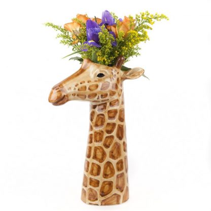 Awesome Ceramic Giraffe Flower Vase - Large