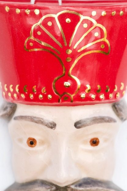 Unique Ceramic Persian King's Head