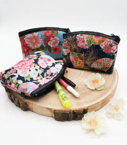 Assorted Japanese Handmade Cotton Pouch