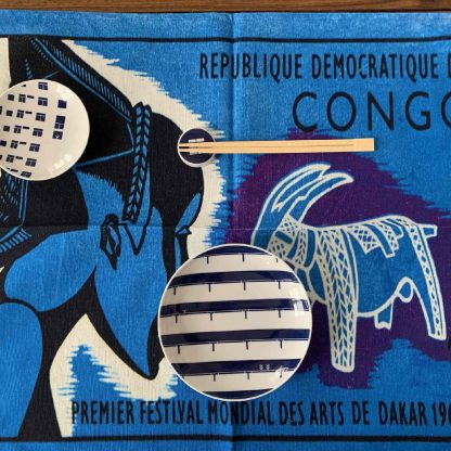 Paño de cocina Blue Congo